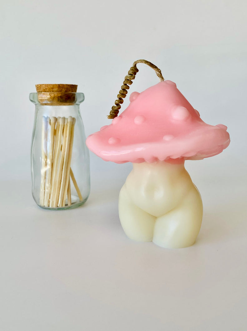 Mushroom Maven Pink Top