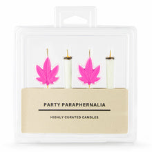 Cargar imagen en el visor de la galería, 420 Novelty Joint and Pot Leaf Cake Candles