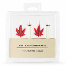 Load image into Gallery viewer, 420 Joint and Red Leaf Adult Cake Topper Candles